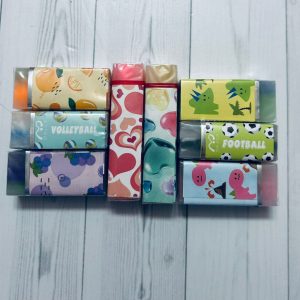 Goma rectangular diseño