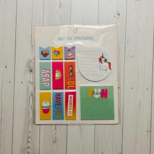 Set Post it Unicornio