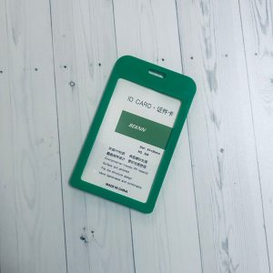 Porta credencial vertical rigido