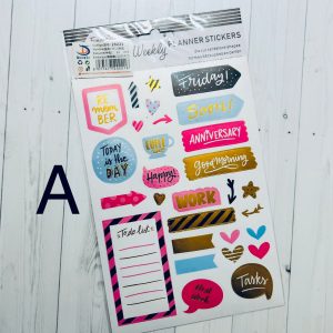 Stickers planner