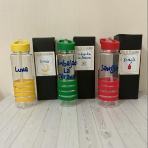 Botella plástica personalizada